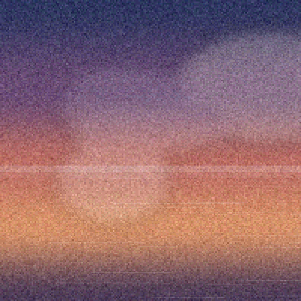 Sunset over the bay